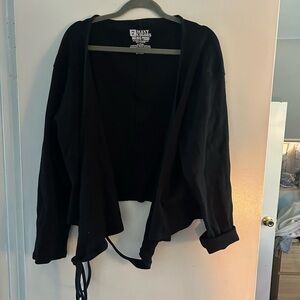 Big Bud Press Wrap Top Black